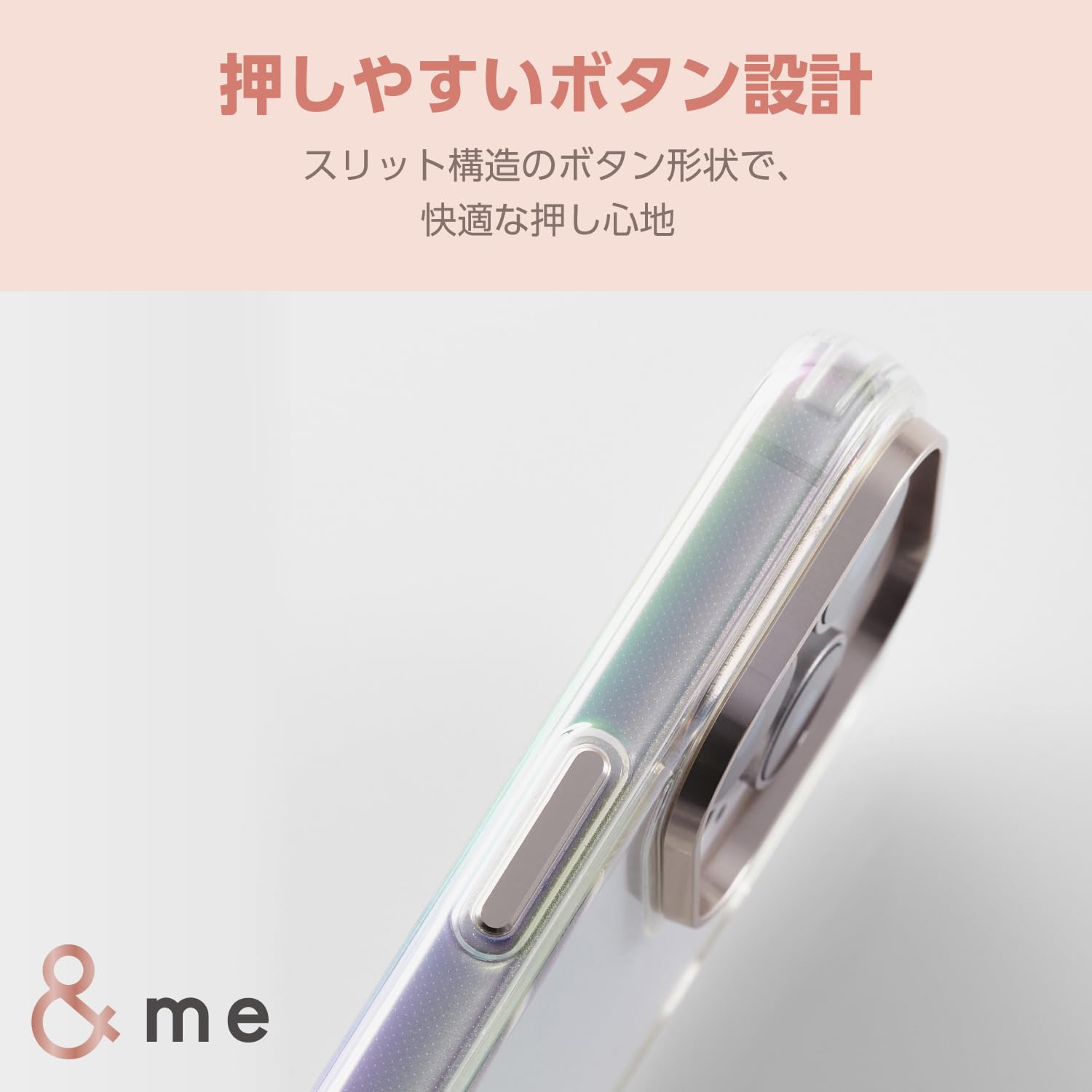Amazon.co.jp: エレコム iPhone 16 Pro ケース オーロラ ハイブリッド